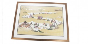 bronze-framed-map