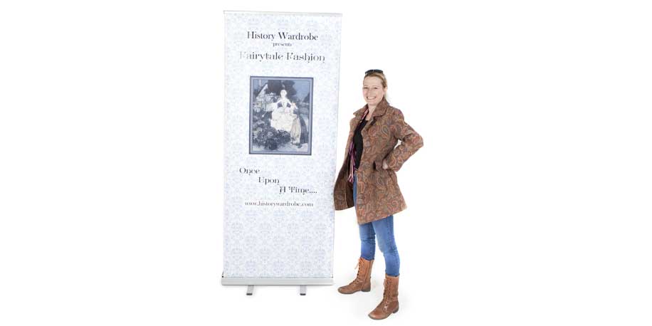 Roller banners designed and printed by York Digital Image